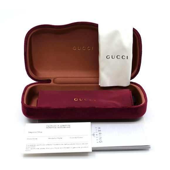 GUCCI GG1535S 005 HAVANA ORANGE VIOLET WOMEN'S AUTHENTIC SUNGLASSES - Picture 9 of 9